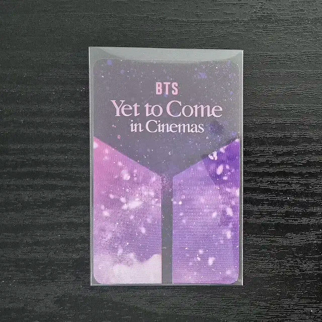 방탄 정국 옛투컴 인 시네마 특전 포카