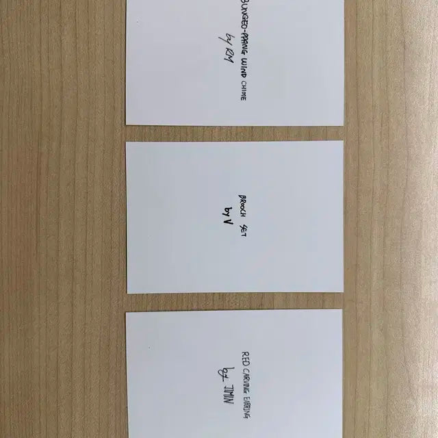 지민,뷔,알엠 포토카트