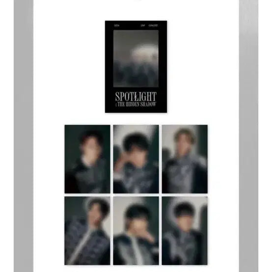 온앤오프 앙콘 굿즈 프레임 엽서세트 캔뱃지