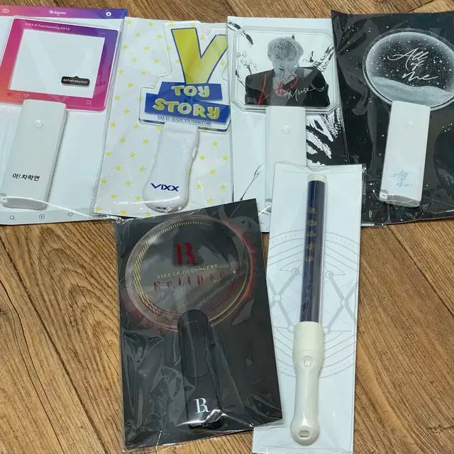 빅스 엔 레오 차학연 정택운 콘서트 팬미팅 응원봉