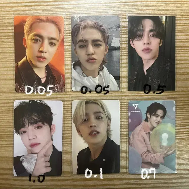 세븐틴 포카 판매