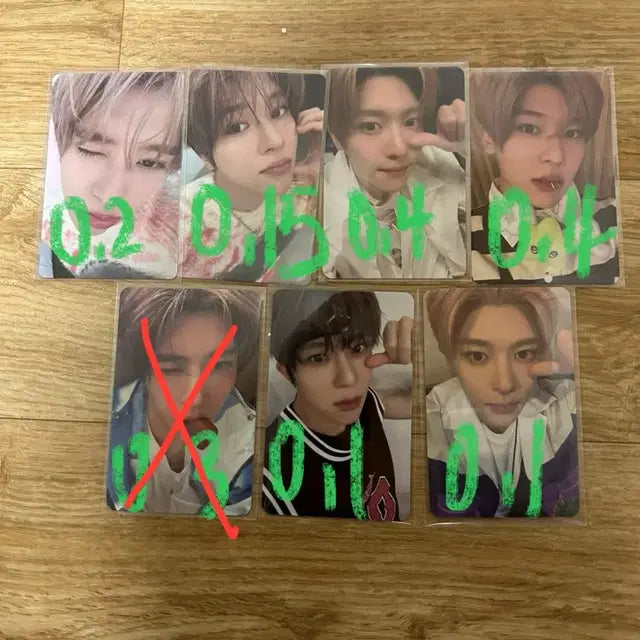 엔시티 위시 시온 포카 판매