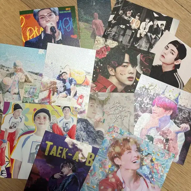 방탄소년단 방탄 bts 비공굿 엽서