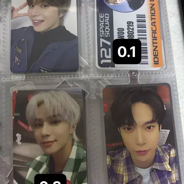 엔시티 127,드림,위시 Nct dream,wish 포카 팔아요