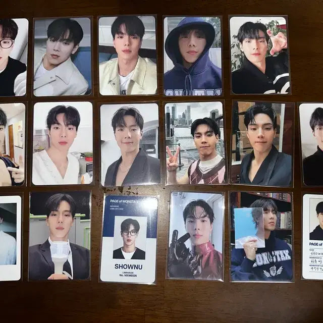 몬스타엑스 셔누 포토카드 일괄 양도