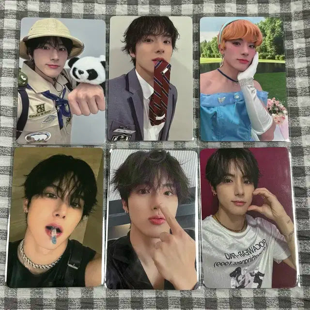 일괄)더보이즈 에릭 더비랜드 더블레이즈 첫중막 입장포카