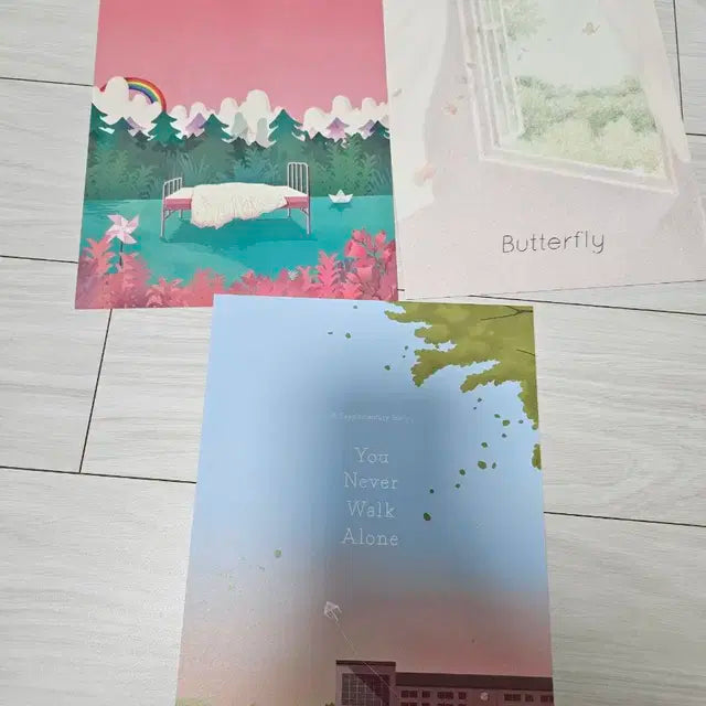 방탄소년단 일러스트 리릭북3권