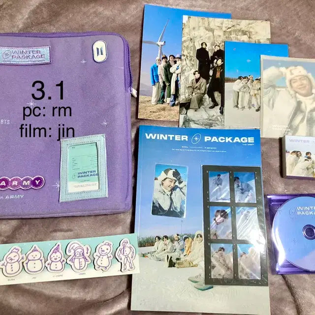 방탄 2021 윈터패키지 방탄소년단 21 윈패 풀세트