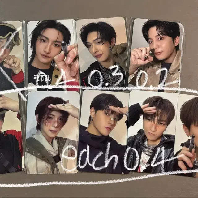에이티즈 애니티즈 특전 포카 양도