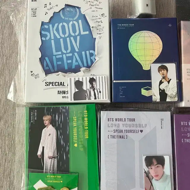 BTS 방탄소년단 DVD 석진포카 포함 풀셋