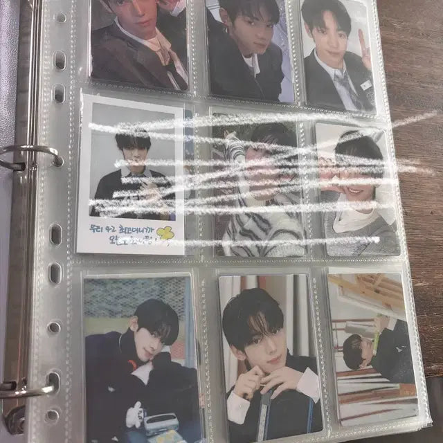 한진 포카 앨범 양도 탈덕처분 투어스