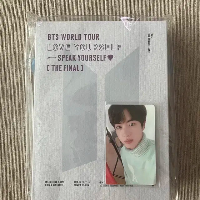BTS 방탄소년단 스픽콘 DVD 파이널 풀셋