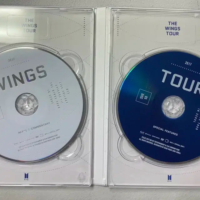방탄소년단 윙즈 투어 DVD앨범 양도