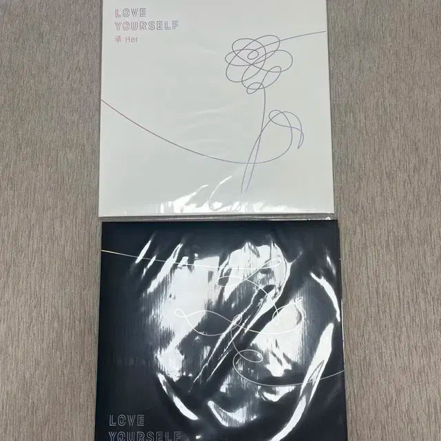 BTS 방탄소년단 LP 바이닐 her tear 미개봉 일괄