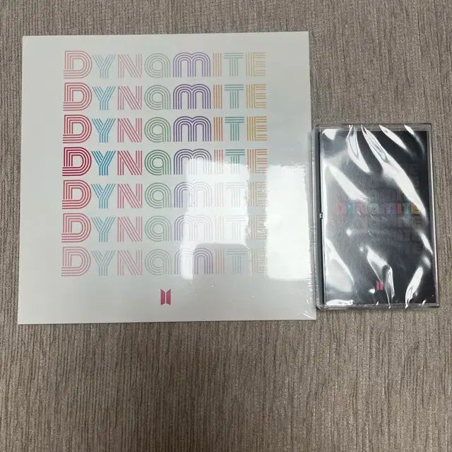 BTS 방탄소년단 다이너마이트 LP 바이닐 카세트테이프 일괄