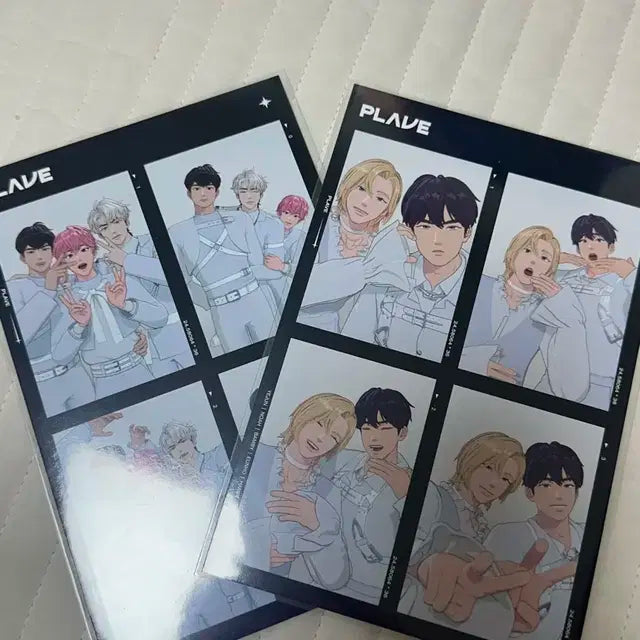 플레이브 1기 키트 네컷사진 일괄