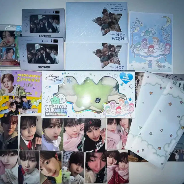 NCT WISH 굿즈 일괄 (포카, 스미니, 위츄 등)
