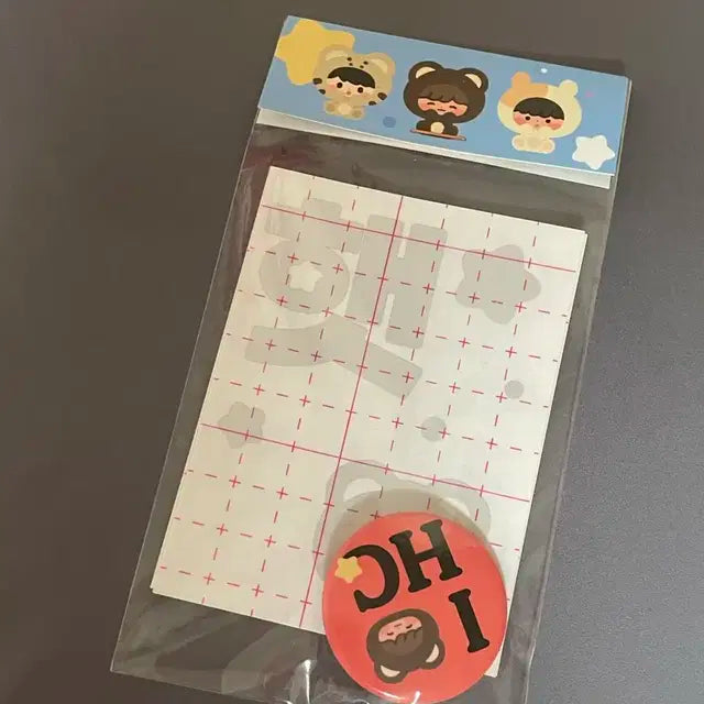 다님 해찬 반스 반사스티커 곰효기