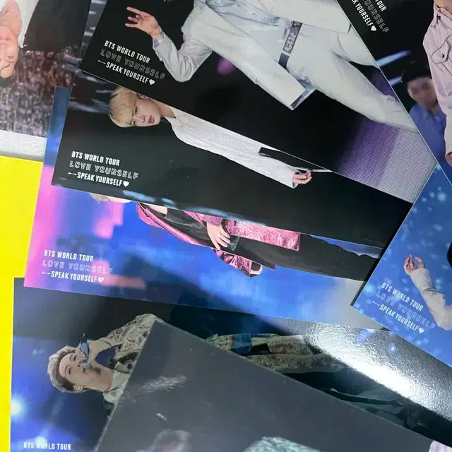 방탄 bts 럽셀 상파울루 랜덤 북마크 7장 드볼