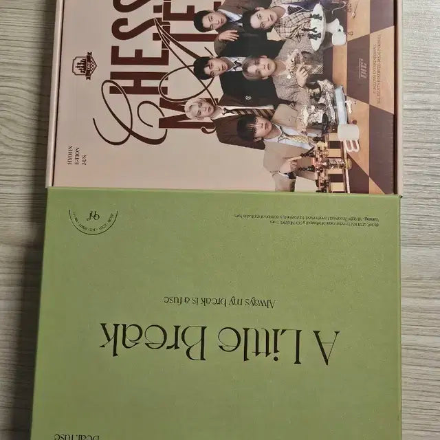온앤오프 2024 시즌그리팅 a little break 포토북
