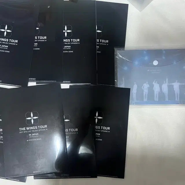 방탄 bts 일본 윙즈 특전 파일8장 +일본 럽셀 특전