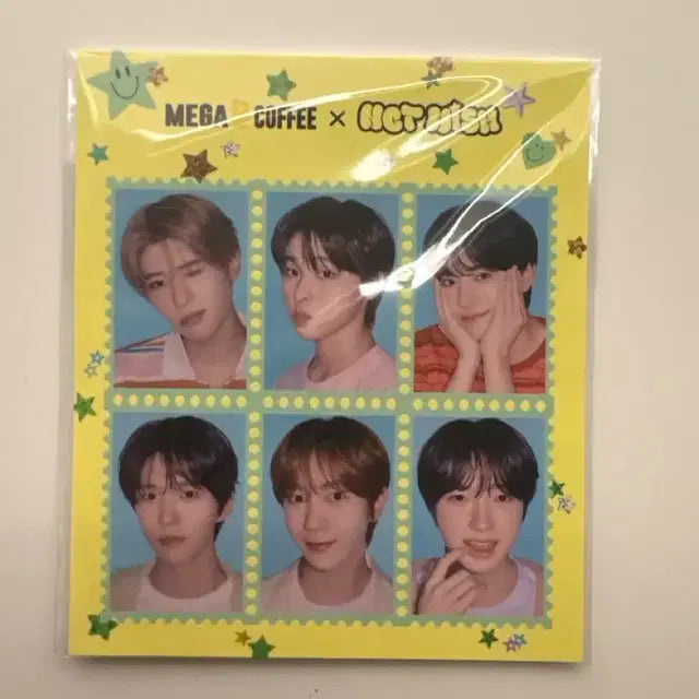 급처)) 위시 메가커피 씰 엽서 판매