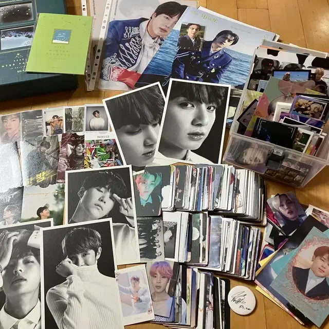 방탄 포카 굿즈 일괄 윈터패키지 석진 포토북