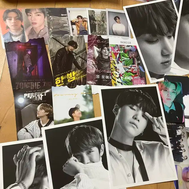 방탄 포카 굿즈 일괄 윈터패키지 석진 포토북