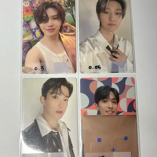 우지,디에잇,도겸 포카 팝니다