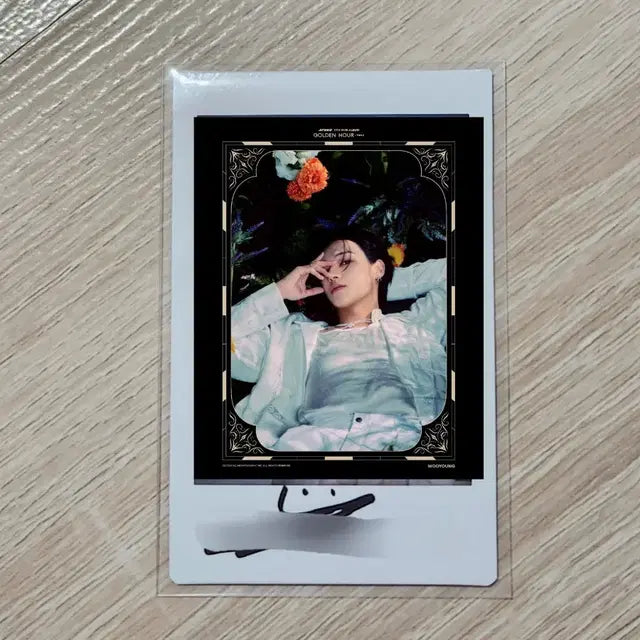 에이티즈 ATEEZ 우영 WOOYOUNG 싸인 폴라로이드 싸폴 아온마티