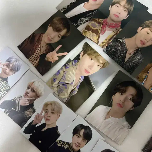 방탄 bts 일본 럽셀클립보드 포카세트+일본 럽셀 택 포카 세트