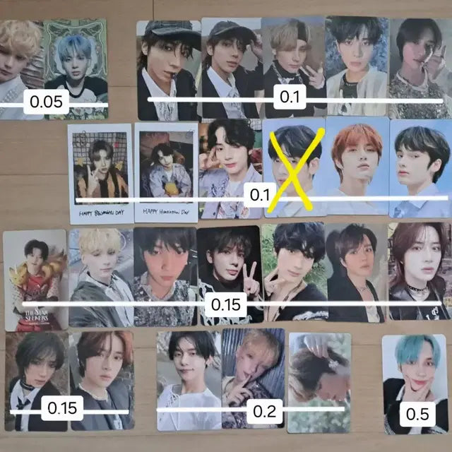 급처) 투바투 txt 포카 양도