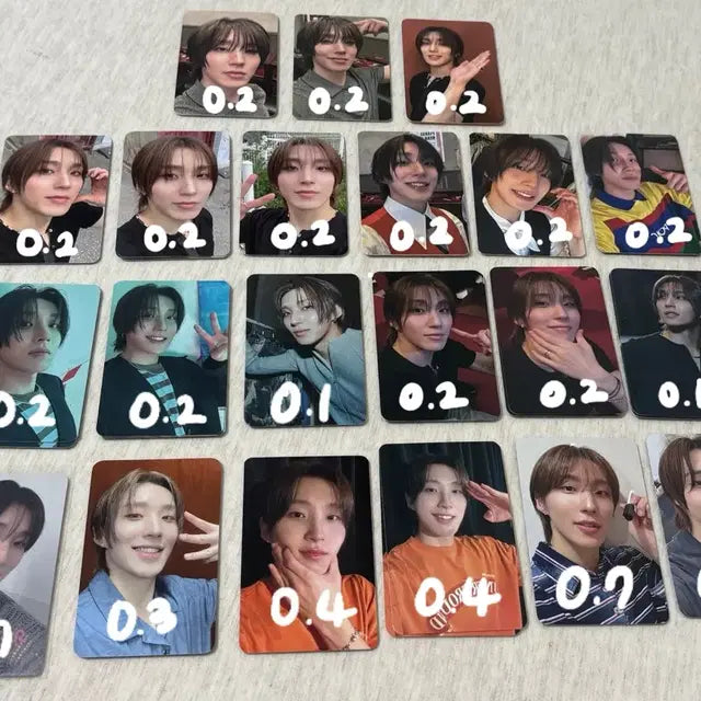 Bap 비에이피 방정유문 멤버별 포카 판매