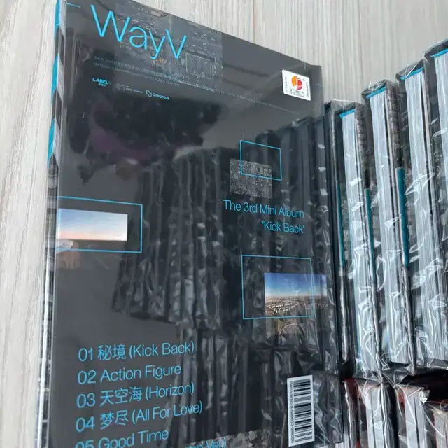새상품 WayV 앨범 24개