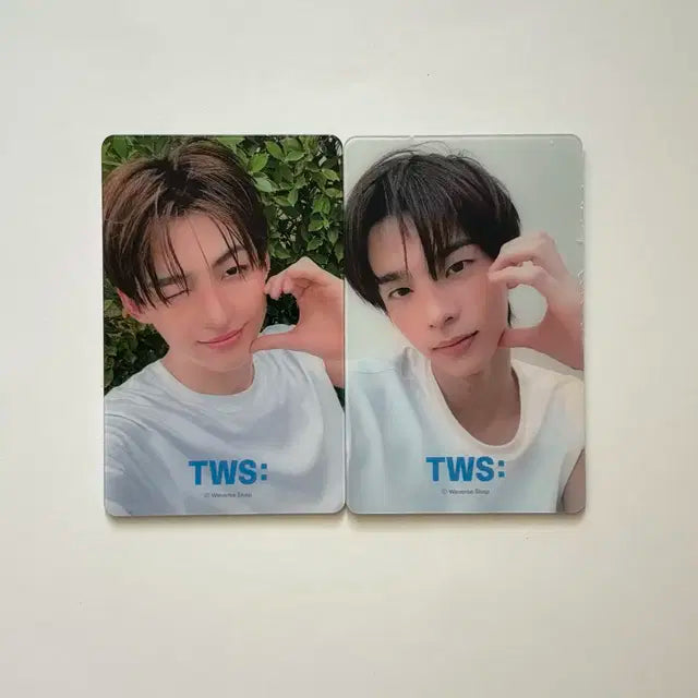 TWS 투어스 지훈 포토카드 포카 앨포 특전 미공포