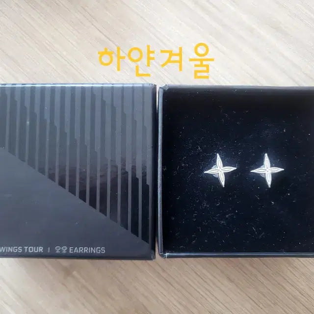 방탄소년단 윙즈콘 귀걸이 목걸이
