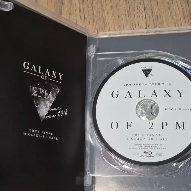 2PM 갤오투 콘서트 블루레이 2016 galaxy of 2PM 오사카홀