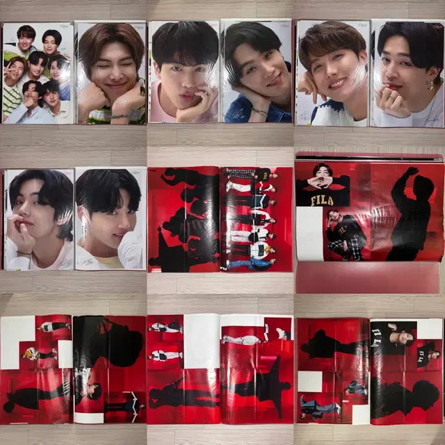 방탄 레드불렛 사이다 포스터 남준 석진 윤기 호석 지민 태형 정국