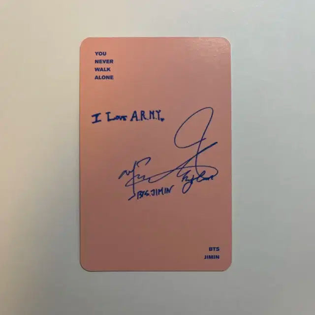 방탄 화양연화 봄날 지민 포카
