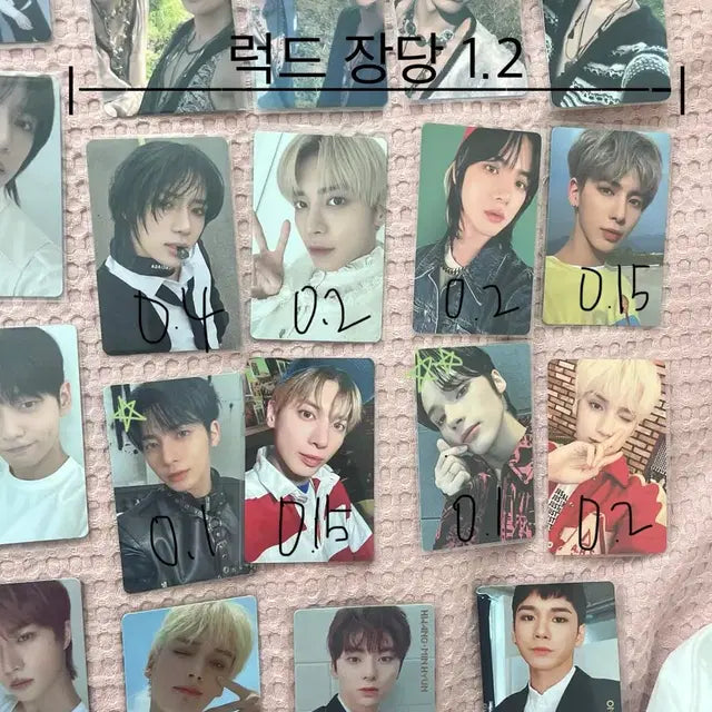 투모로우바이투게더 워너원 포토카드