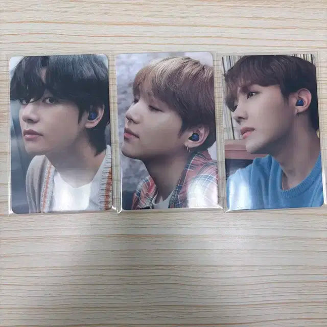 방탄소년단 버즈 포카 일괄 슈가 제이홉 뷔