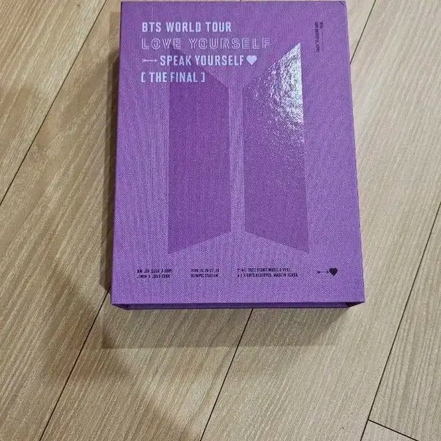 방탄소년단 bts 스픽콘 더파이널 dvd