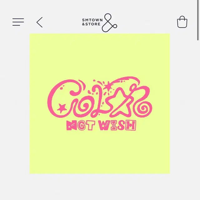 NCT WISH COLOR 앨범 (포토북) 미개봉