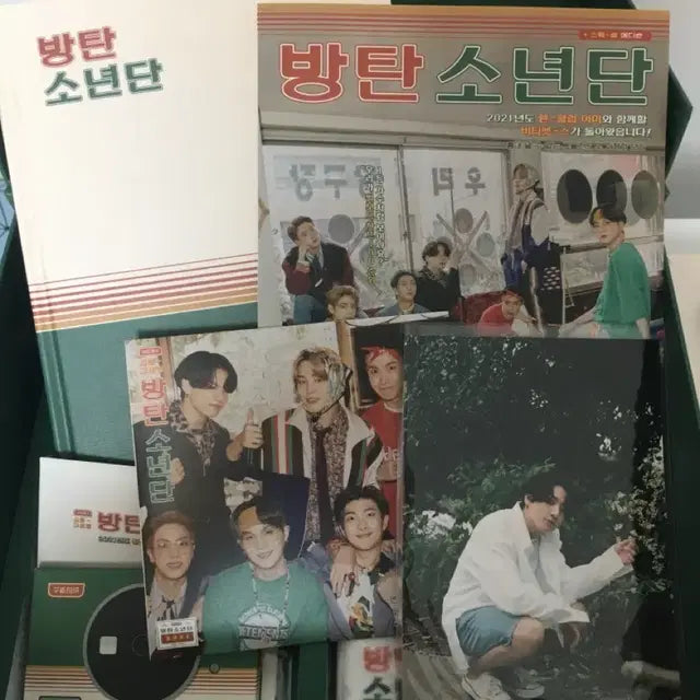 방탄소년단 2021 시즌그리팅 정국 인화사진 포함 풀셋