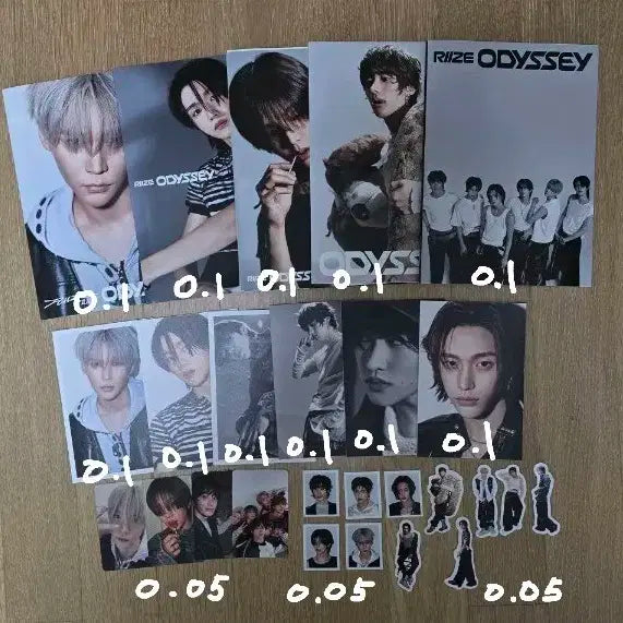 라이즈 오디세이 포토북 구성품 양도 원빈 성찬 은석 앤톤 쇼타로 소희 양