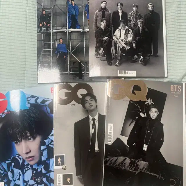 방탄 보그 지큐 잡지