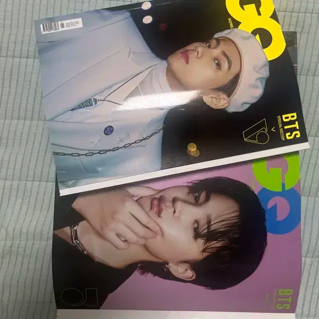 방탄 보그 지큐 잡지