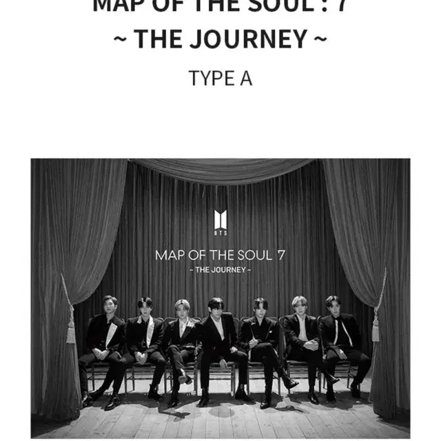 방탄소년단 BTS 일본 앨범 맵솔 7 A타입 블루레이