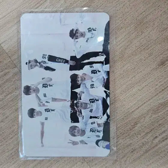 방탄 다크앤와일드 엔오 단체포카