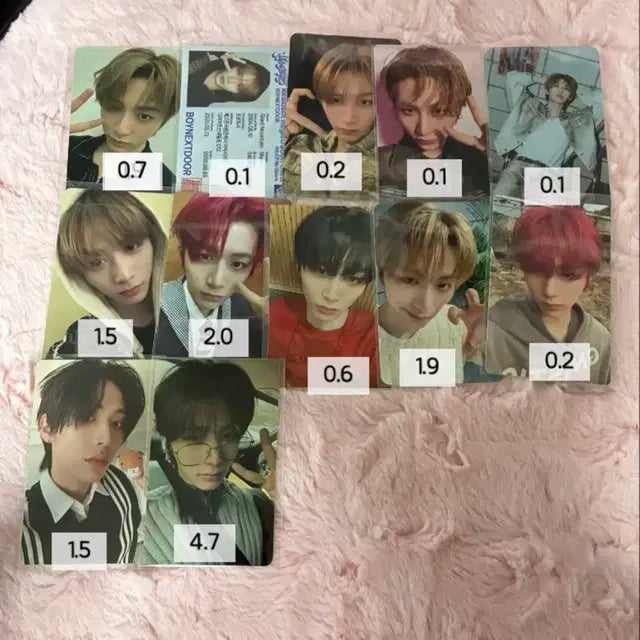 보넥도 태산 포카 판매